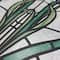 Designs Direct Floral Stained Glass Flower Wallpaper